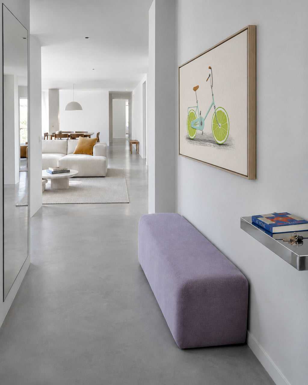 Acid - Framed canvas in an interior