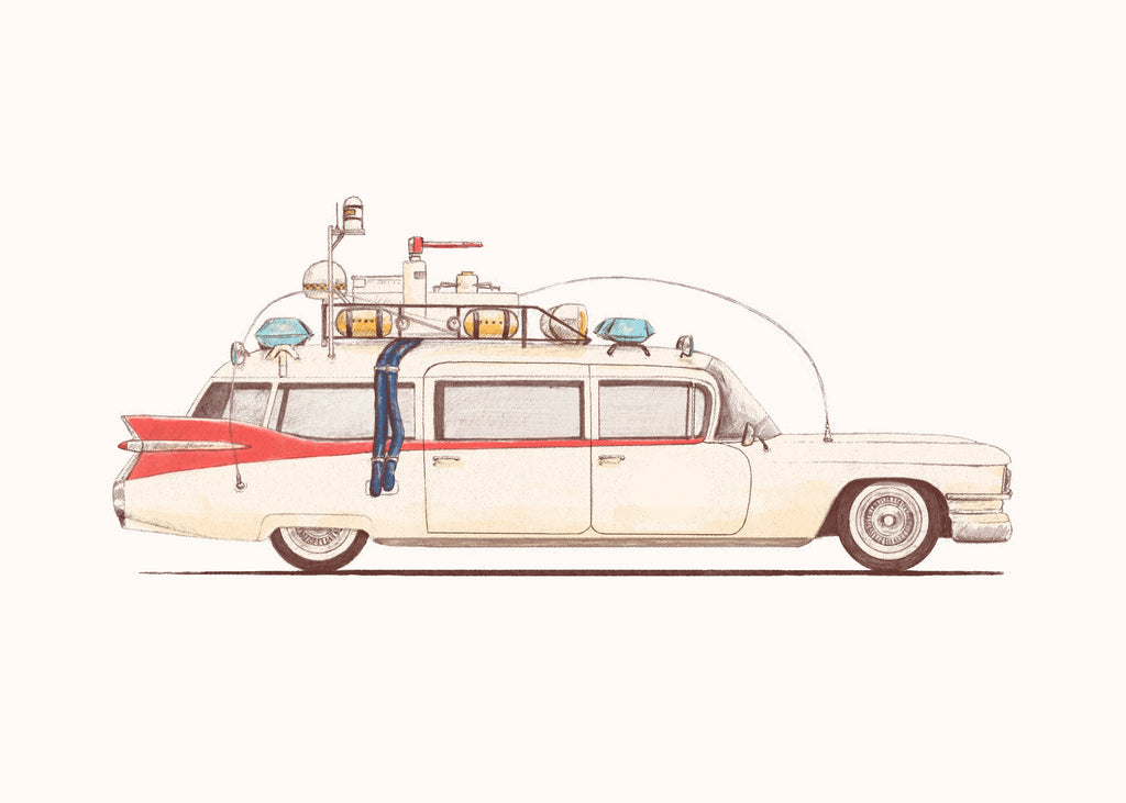 The anti ghost car - Unframed art print