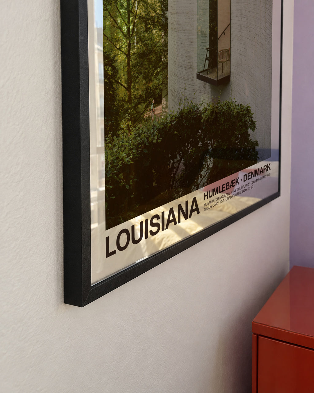 Louisiana - Curves - Framed poster detail