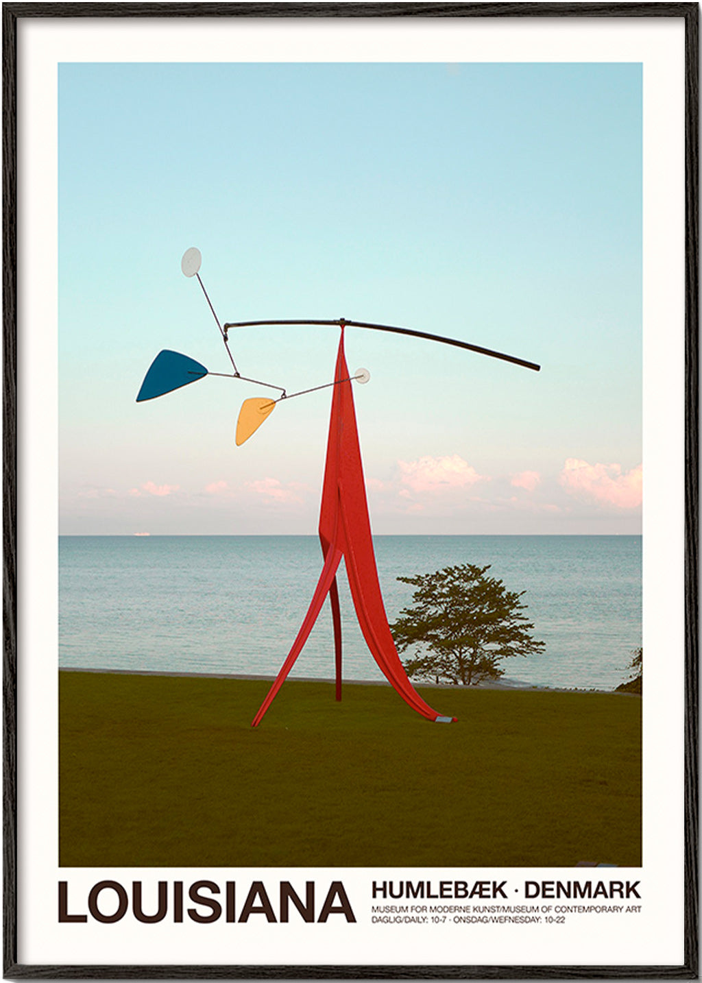 Travel poster Louisiana sculptural mobile