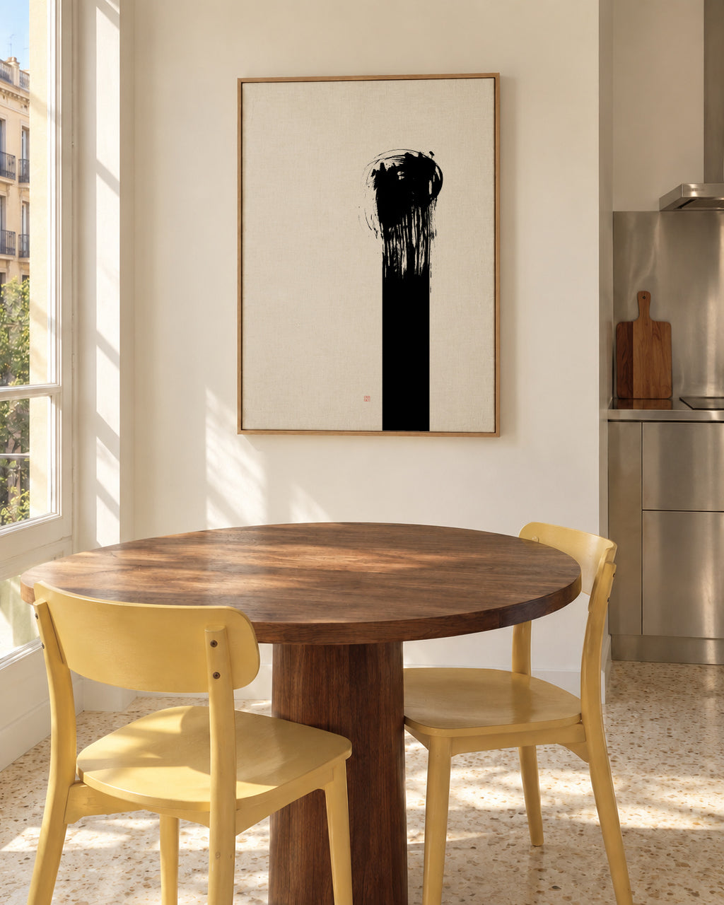 As One - Framed canvas in an interior