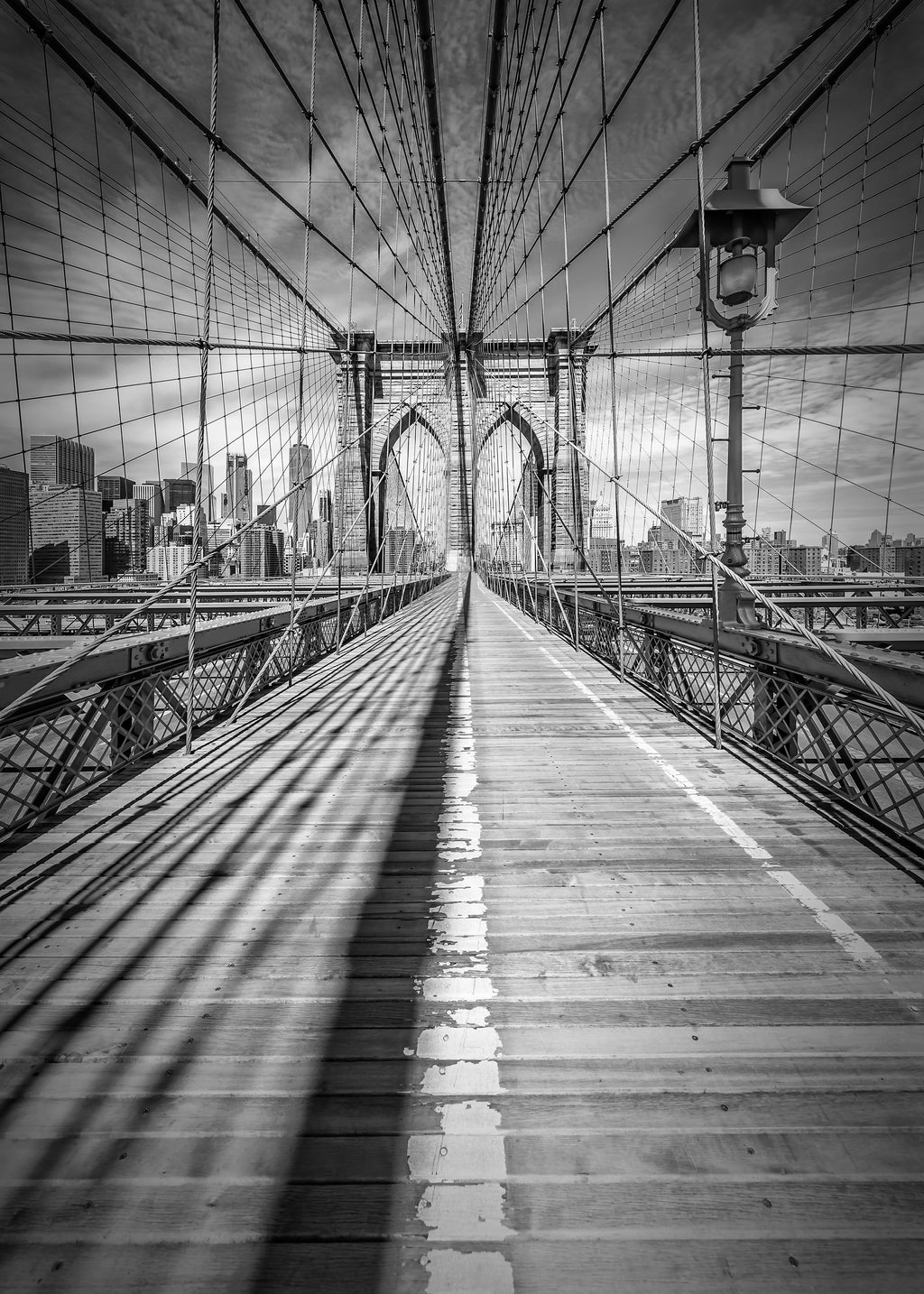 NEW YORK CITY Brooklyn Bridge - Unframed art print