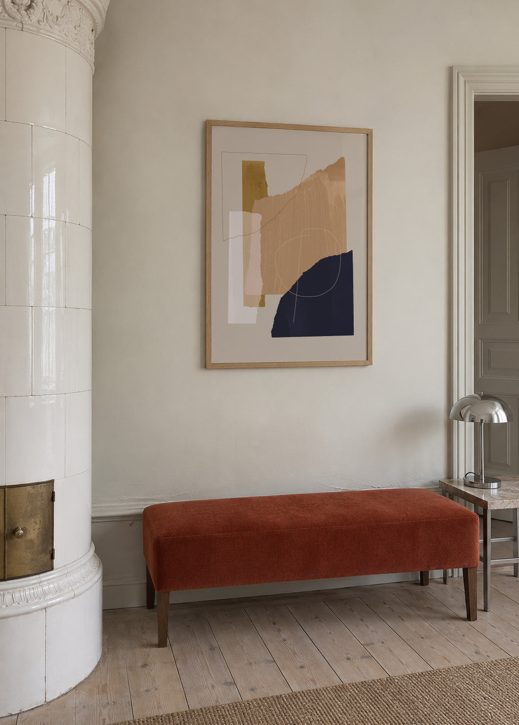 Pieces 17 - Framed poster in an interior
