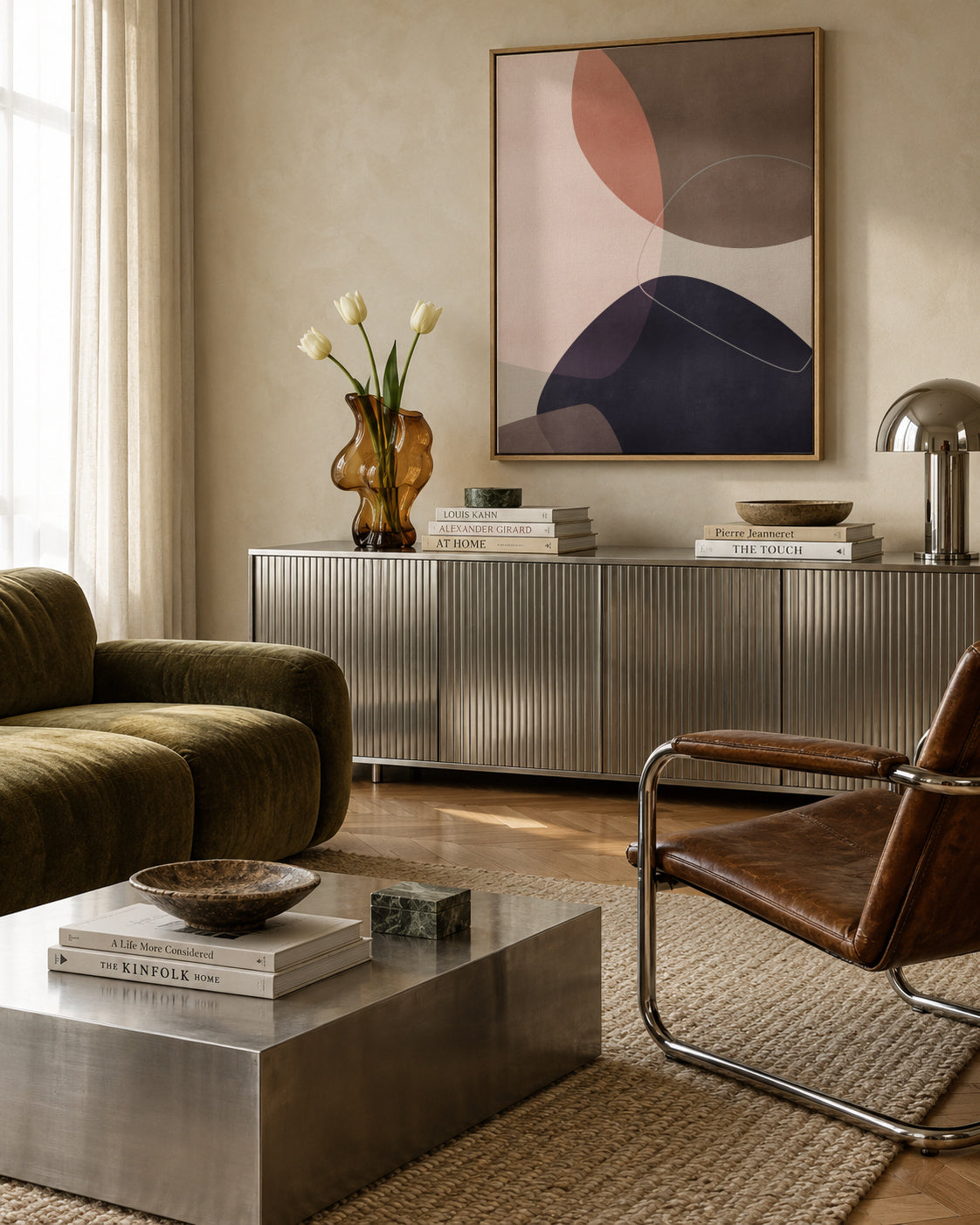 Graphic 209X - Framed canvas in an interior