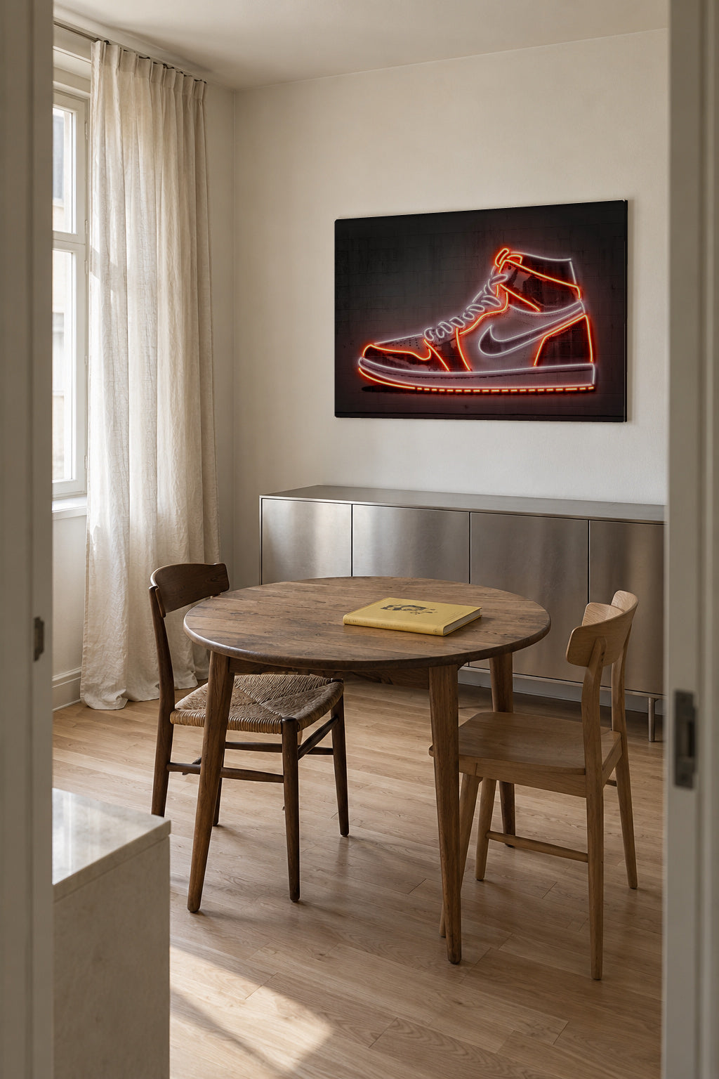 Jordan - Unframed canvas in an interior