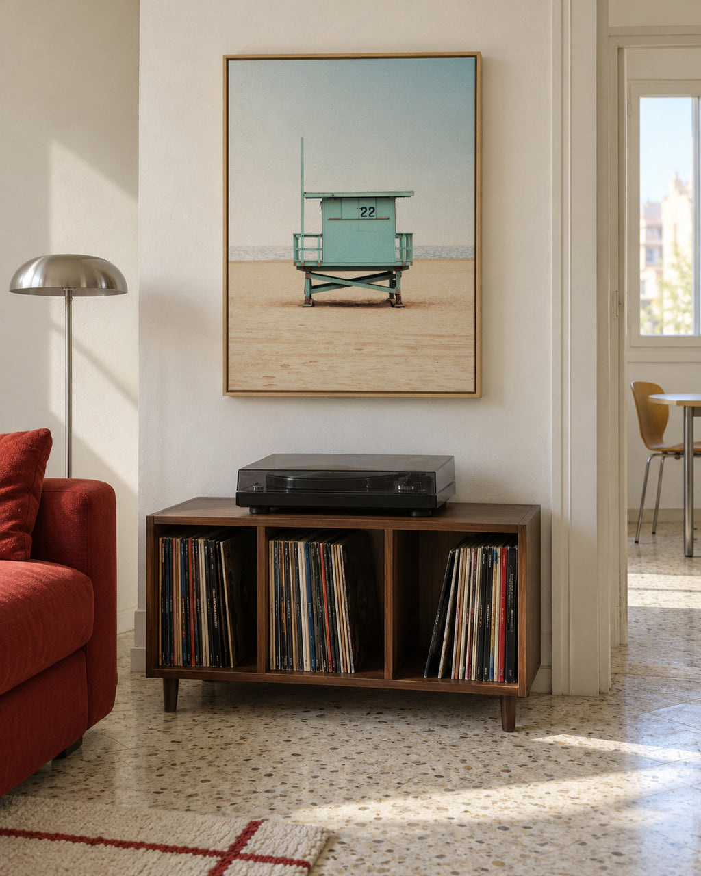 Tower 22 - Framed canvas in an interior