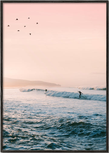 Sunset surf