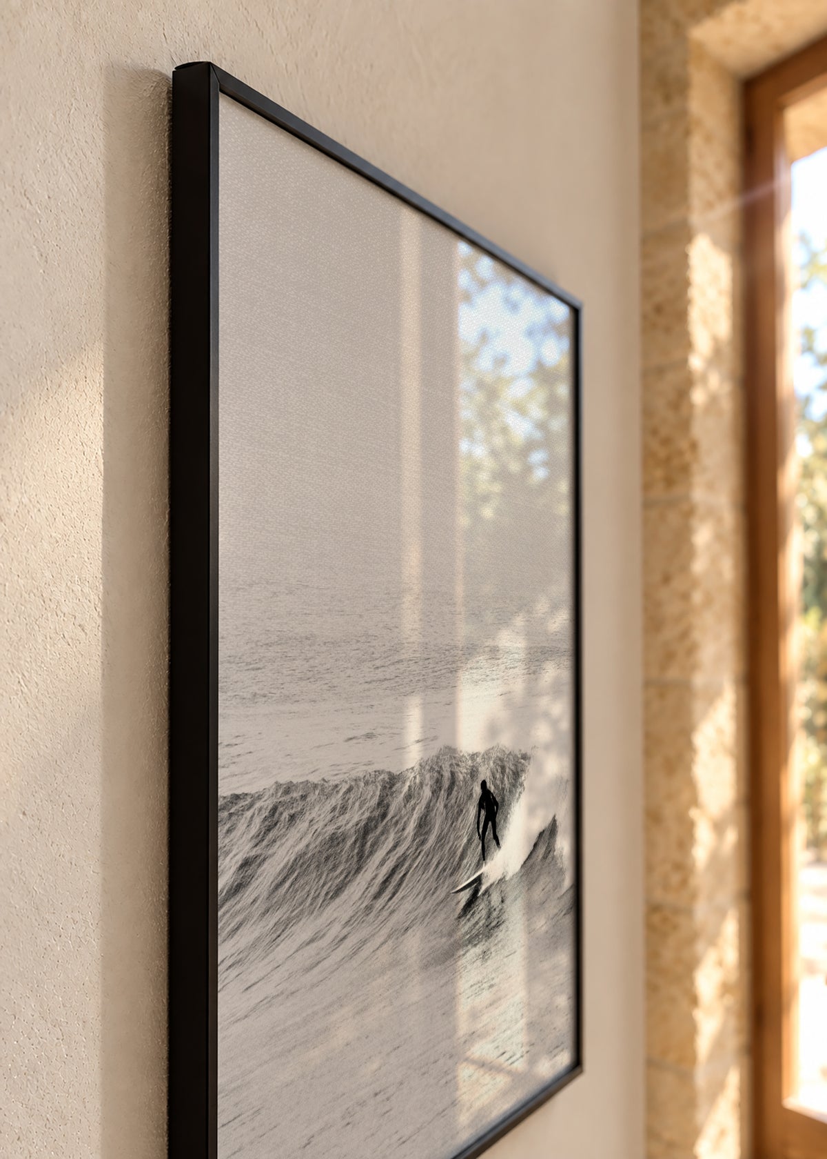 Surf Time - Framed poster detail