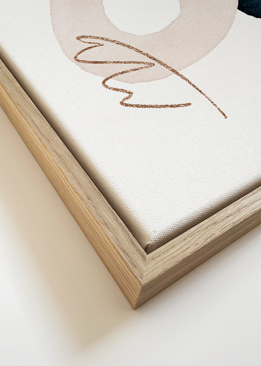 Watercolor Shapes in Navy 2