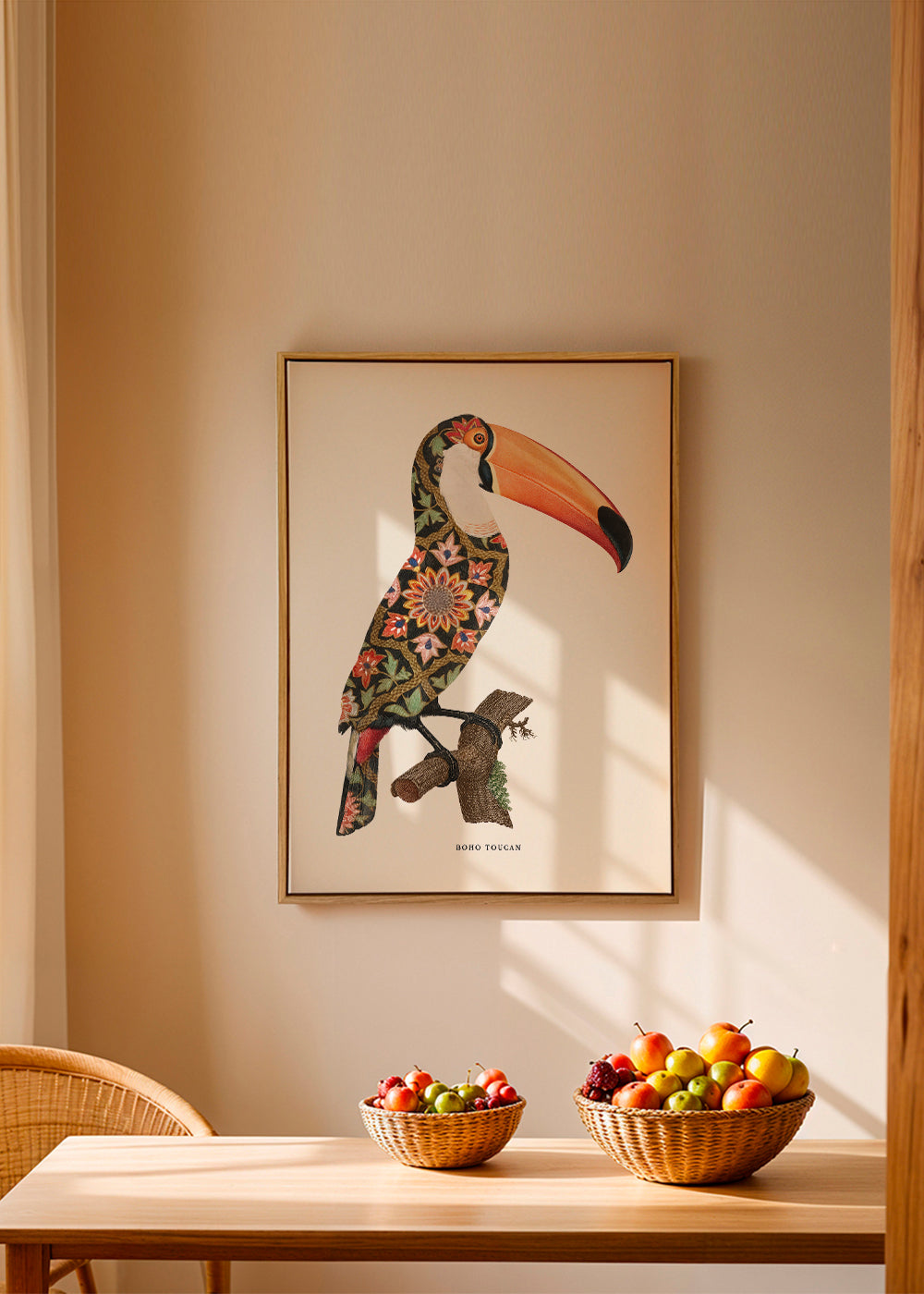 Boho toucan