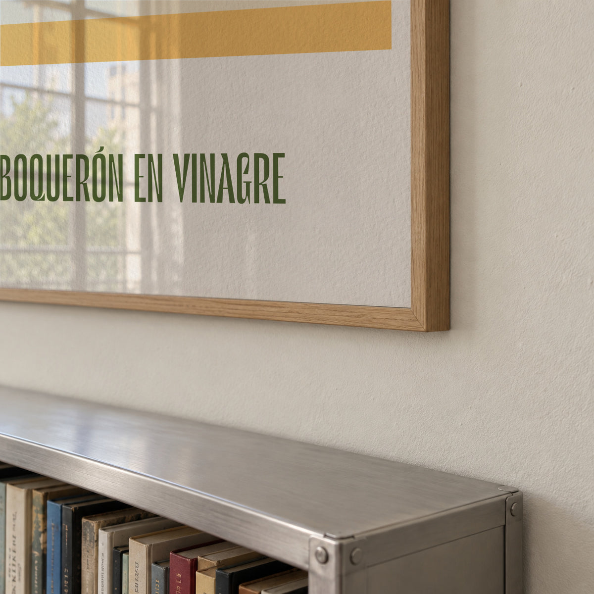 Boquerón en vinagre - Framed poster detail