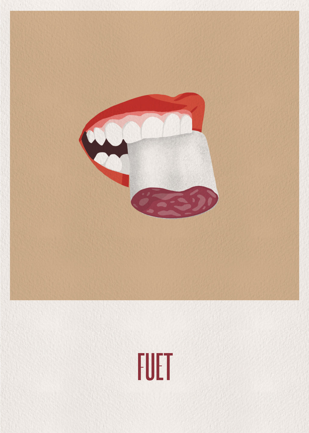 Fuet - Unframed art print