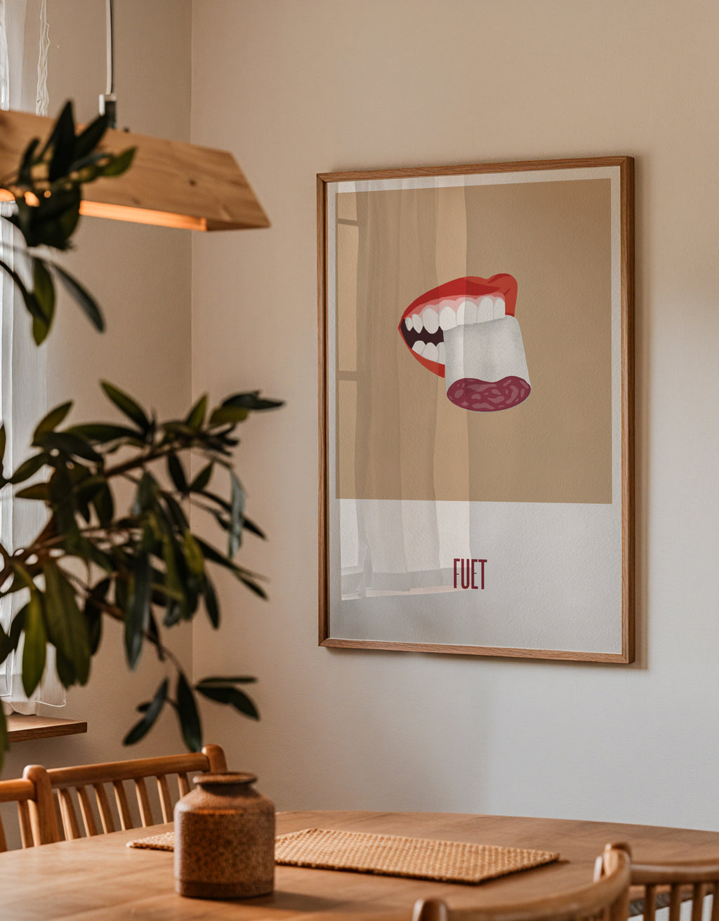Fuet - Framed poster detail