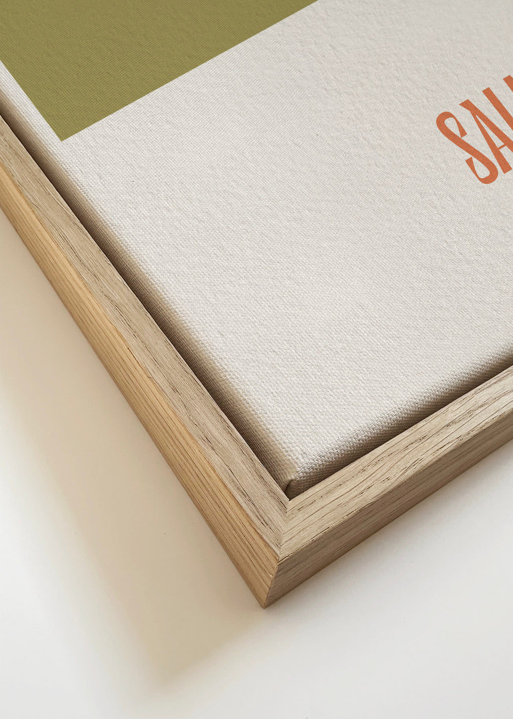 Salmorejo - Framed canvas detail