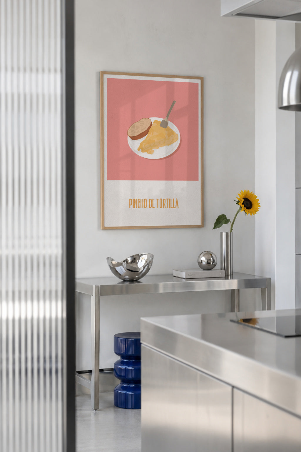 Pincho de tortilla - Framed poster in an interior