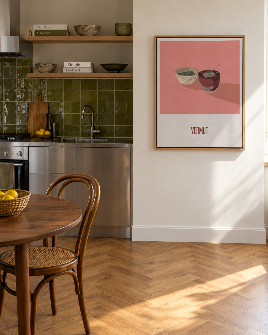 Vermut - Framed canvas in an interior