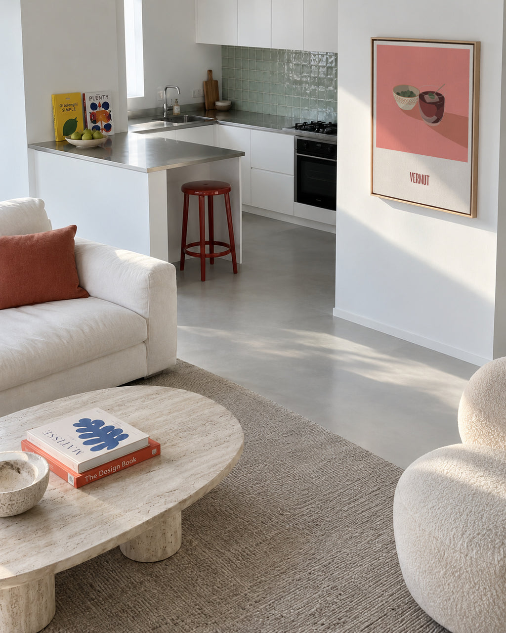 Vermut - Framed canvas in an interior