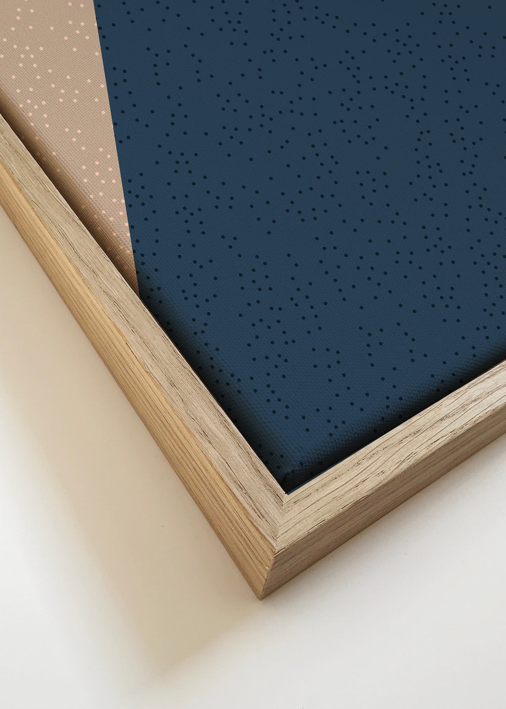 Mountain - Framed canvas detail
