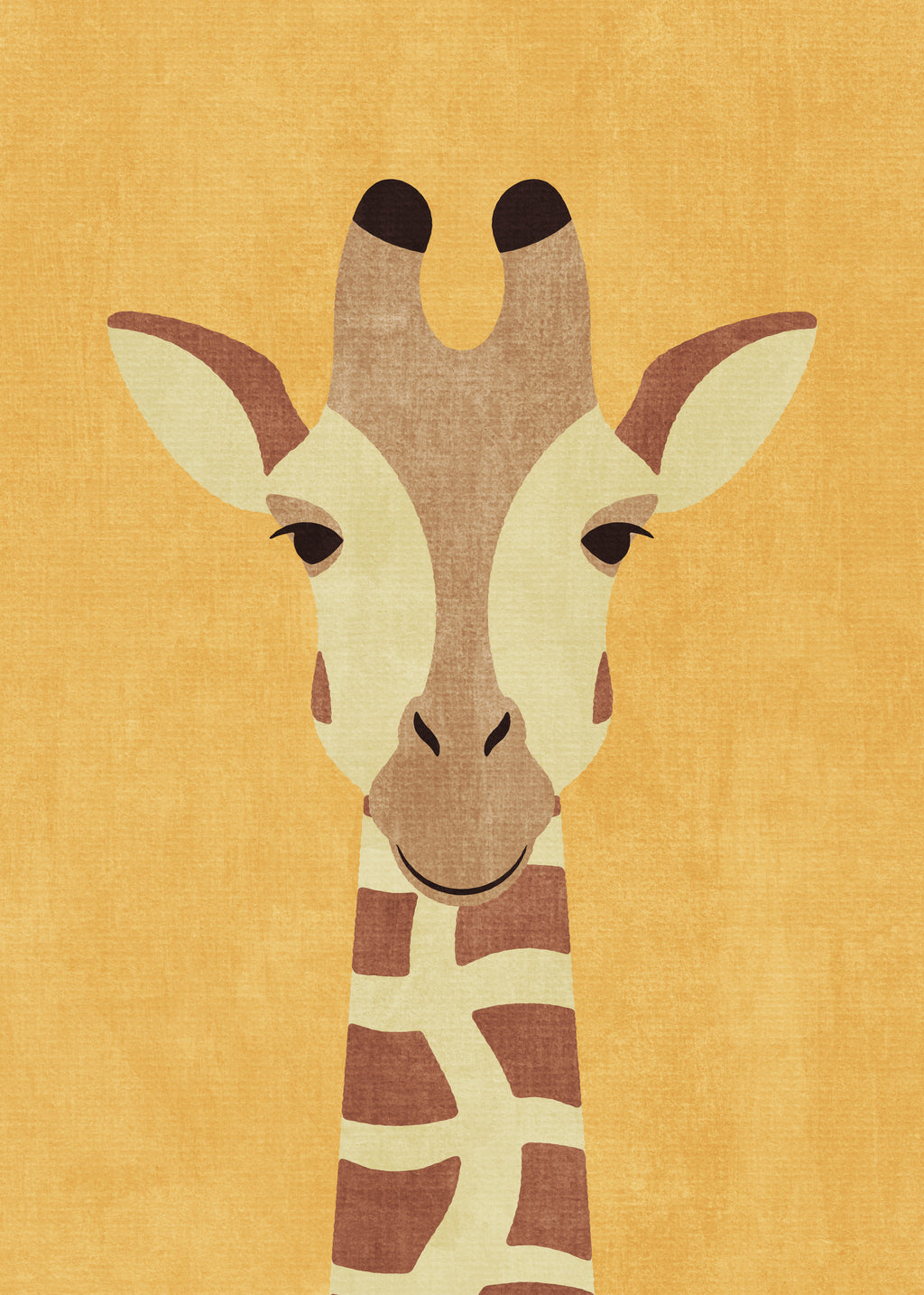 FAUNA / Giraffe - Unframed art print