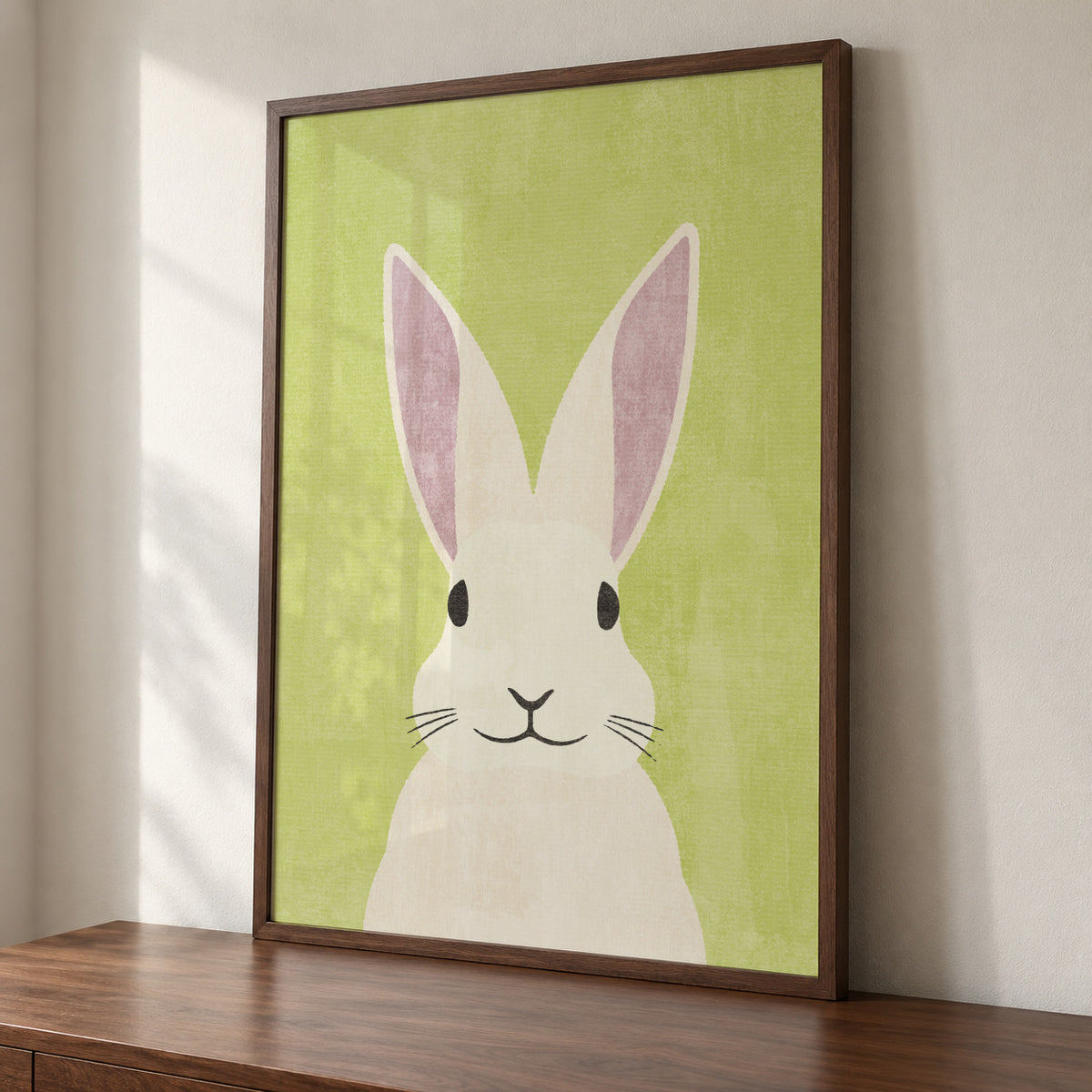 FAUNA / Rabbit - Framed poster detail