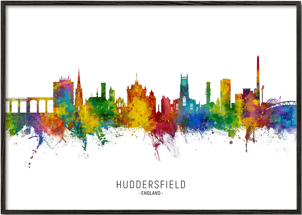 Huddersfield Skyline multicolor