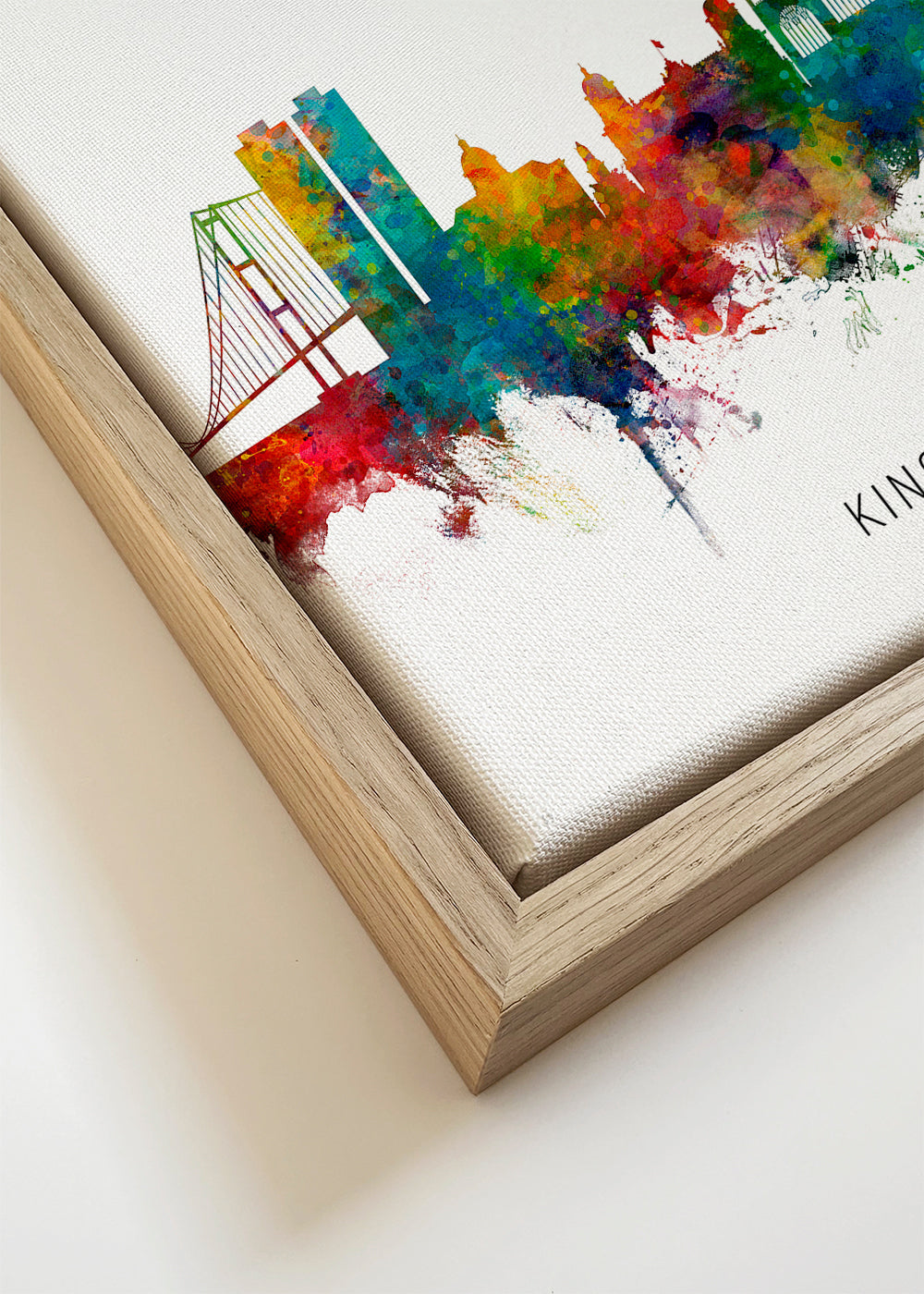 Kingston upon Hull Skyline multicolor