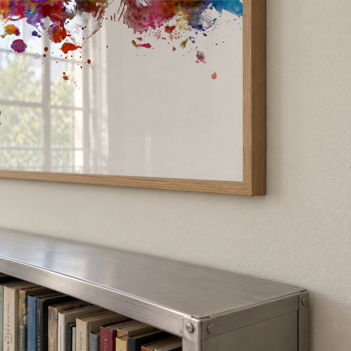 Winchester Skyline multicolor - Framed poster detail