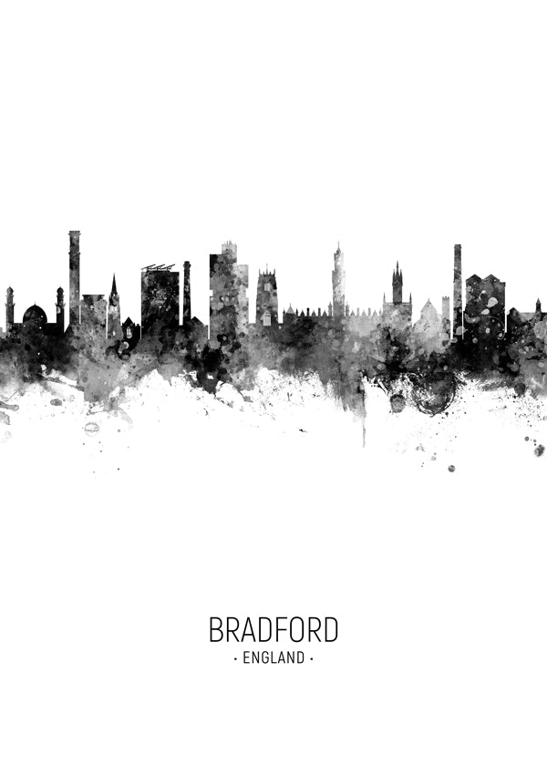 Bradford Skyline black and white