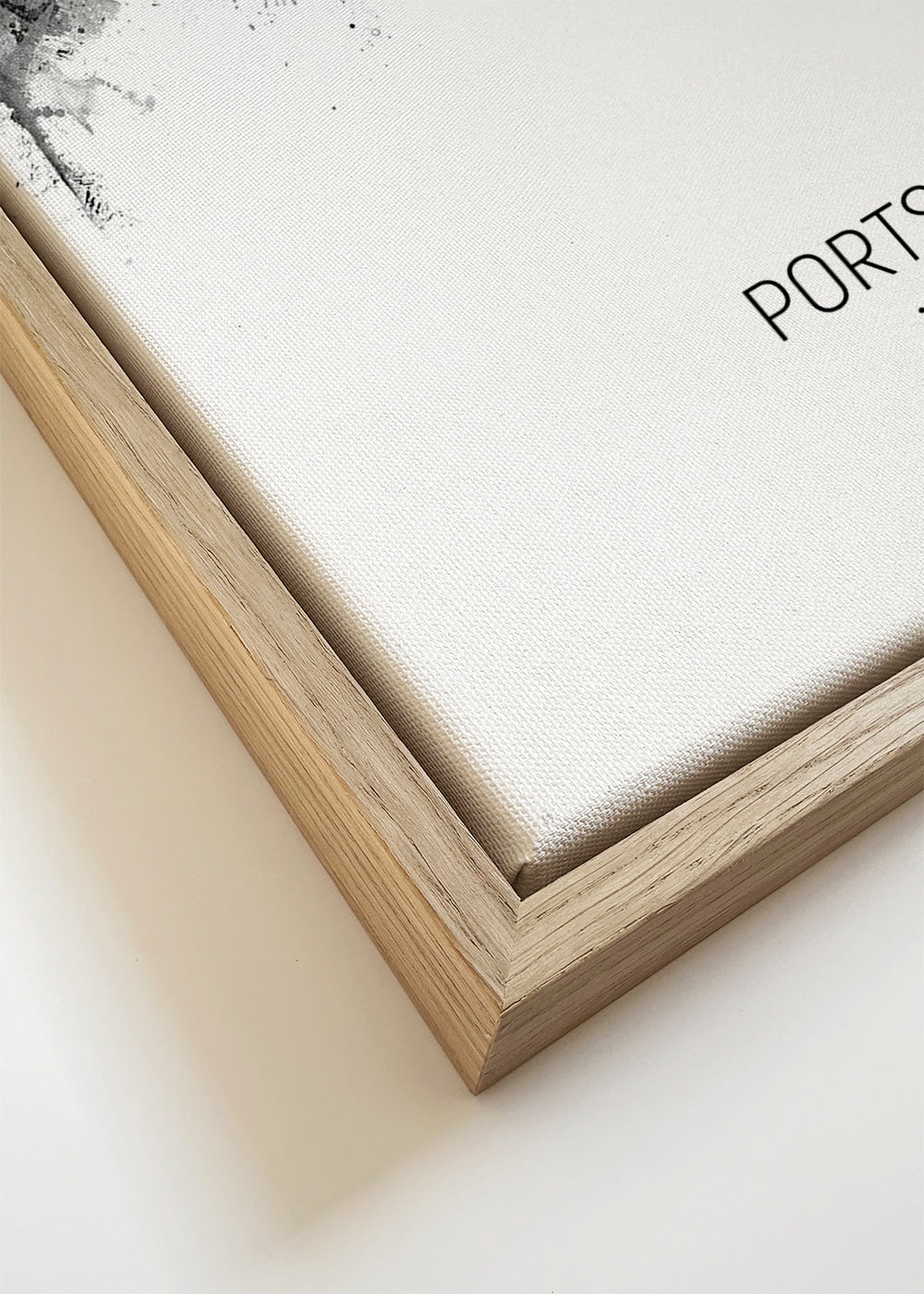 Portsmouth Skyline black and white