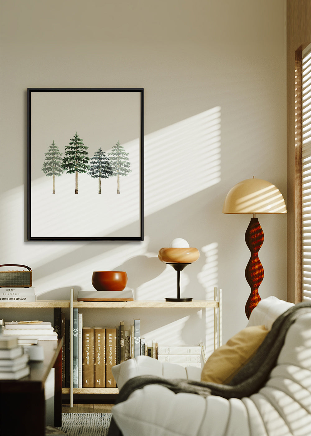 Pinetrees Winter Forest