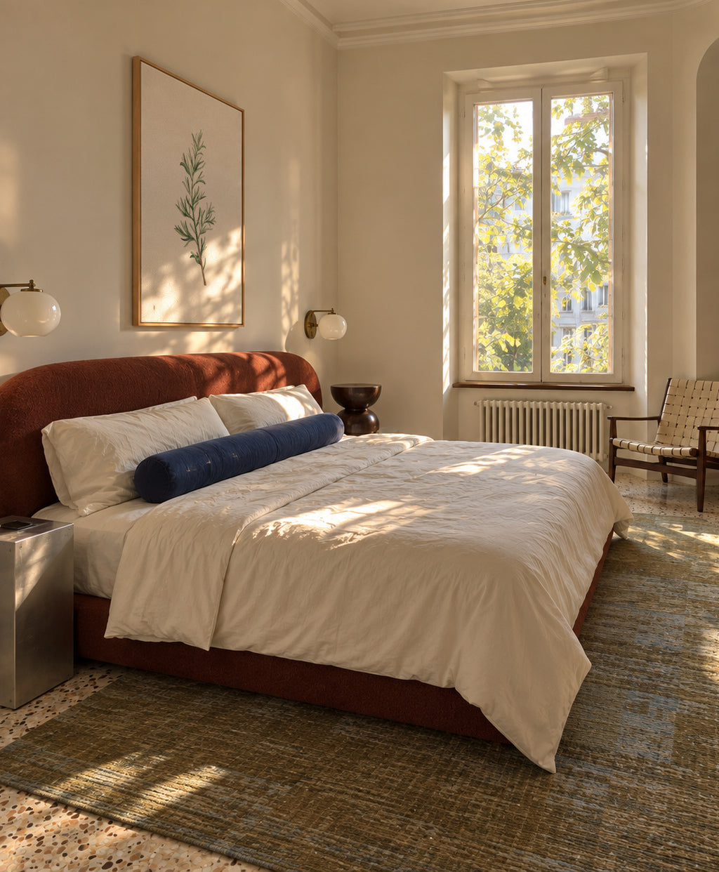 Rosemary Branch - Framed canvas in an interior