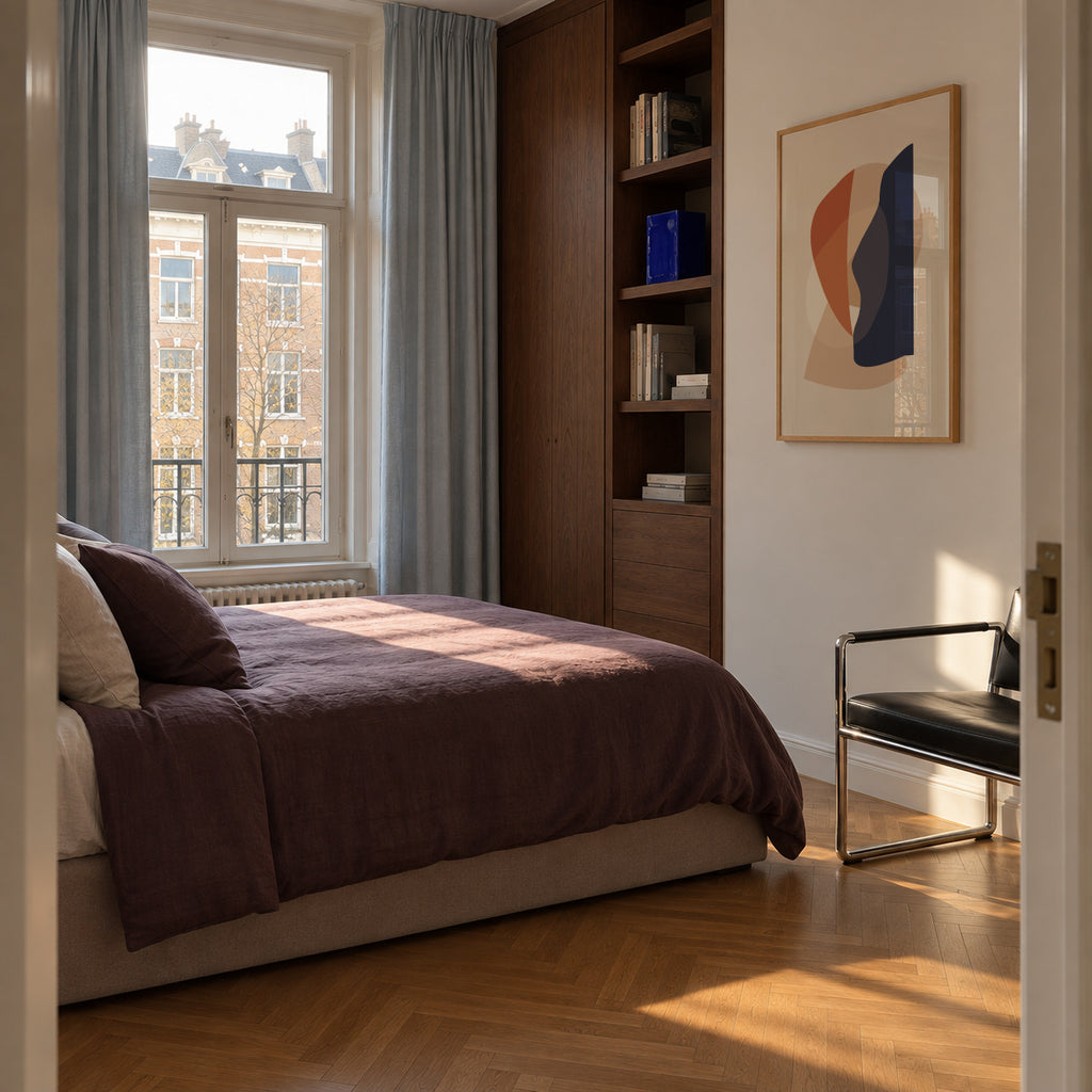 Form VIII - Framed poster in an interior