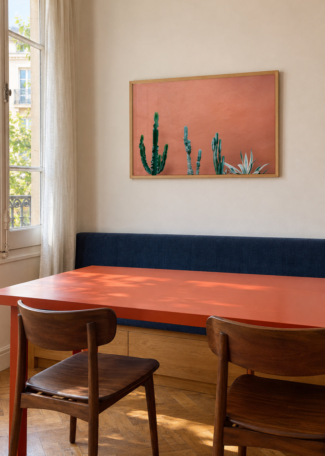 Orpheus - Framed poster in an interior