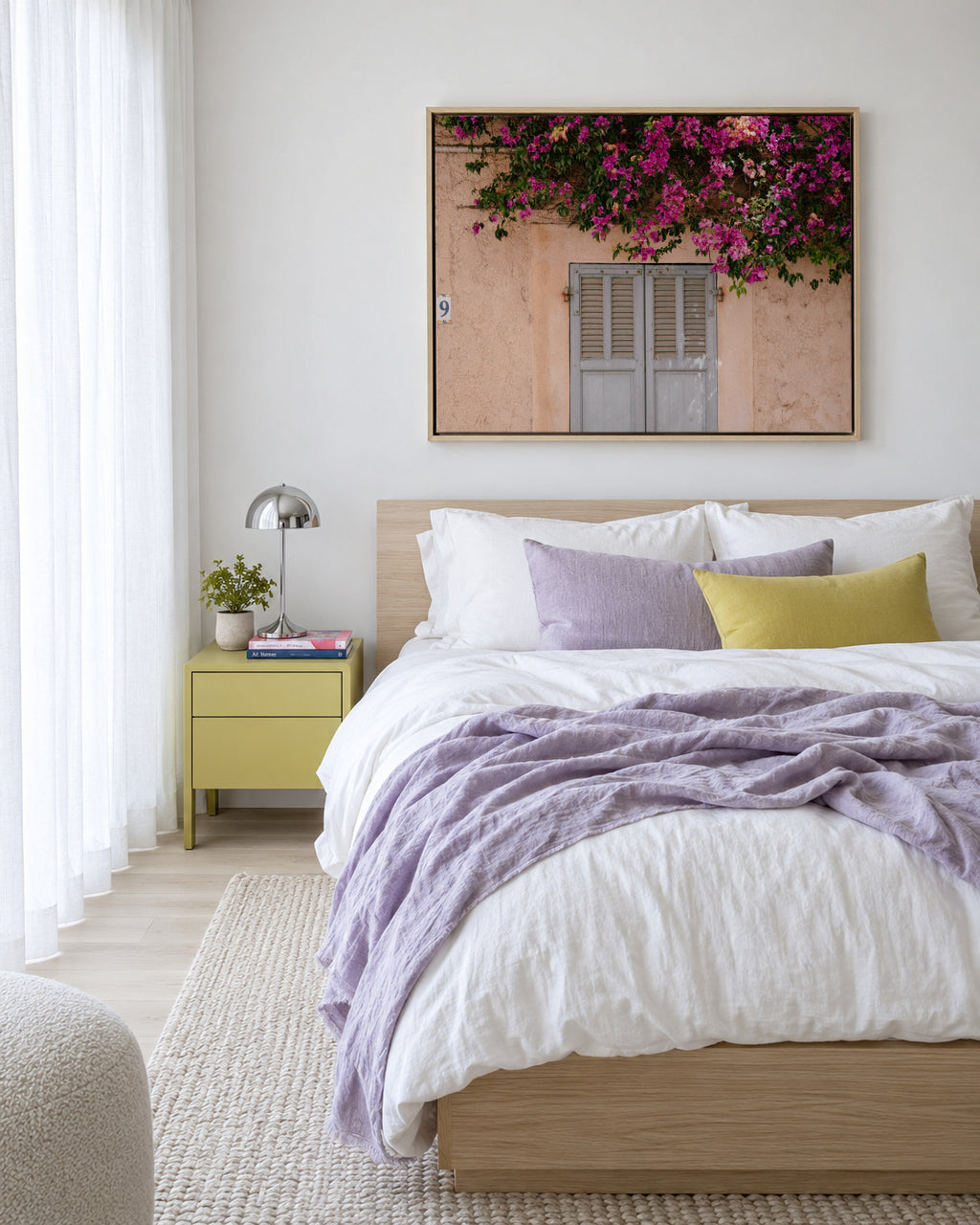 No. 9 - Framed canvas in an interior