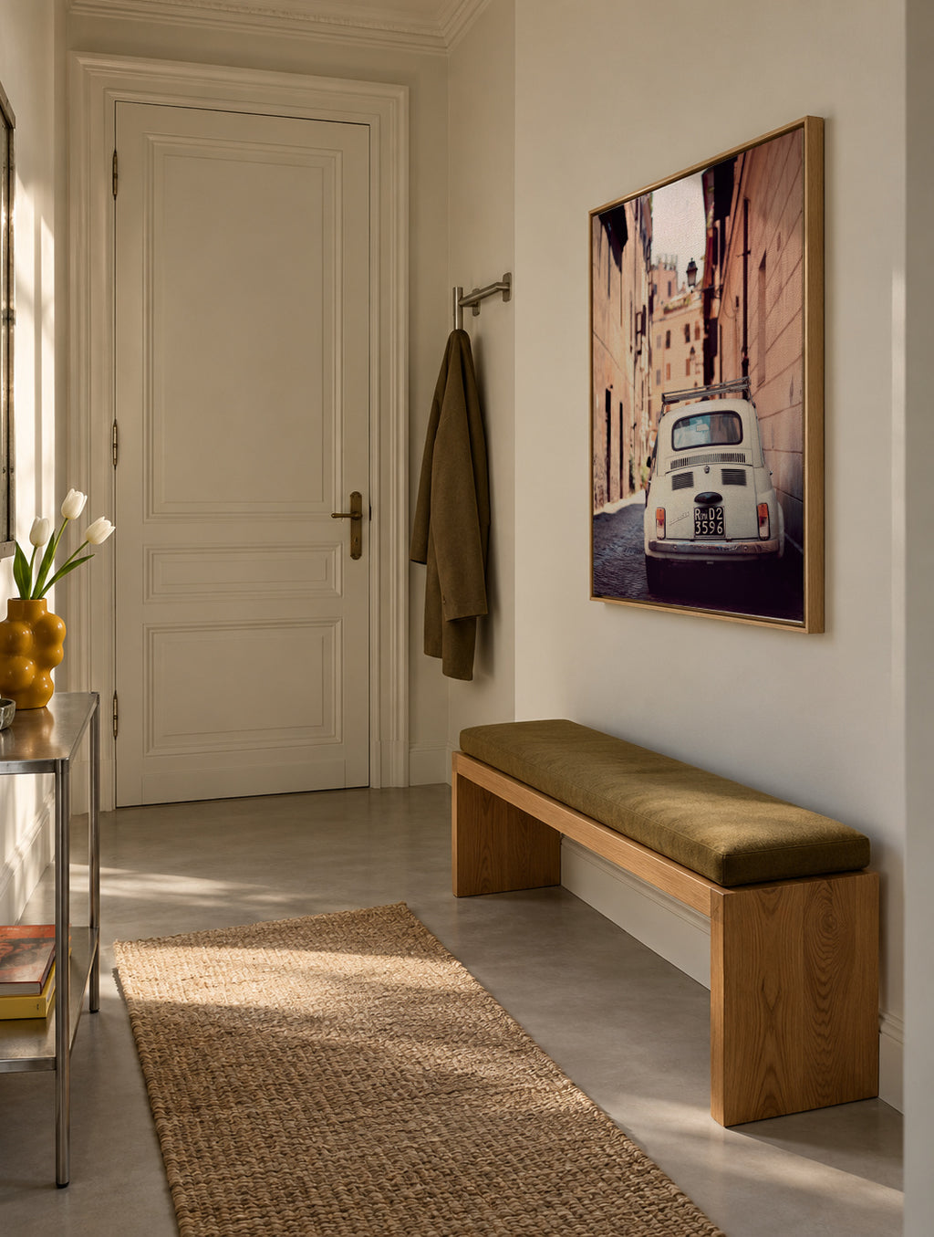 Roma D2 - Framed canvas in an interior