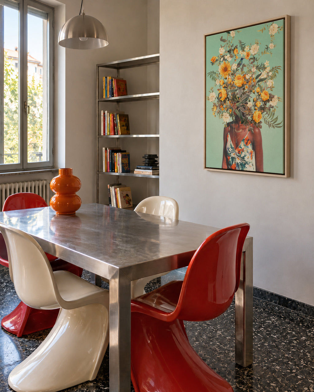 You Loved Me A Thousand Summers Ago - Framed canvas in an interior