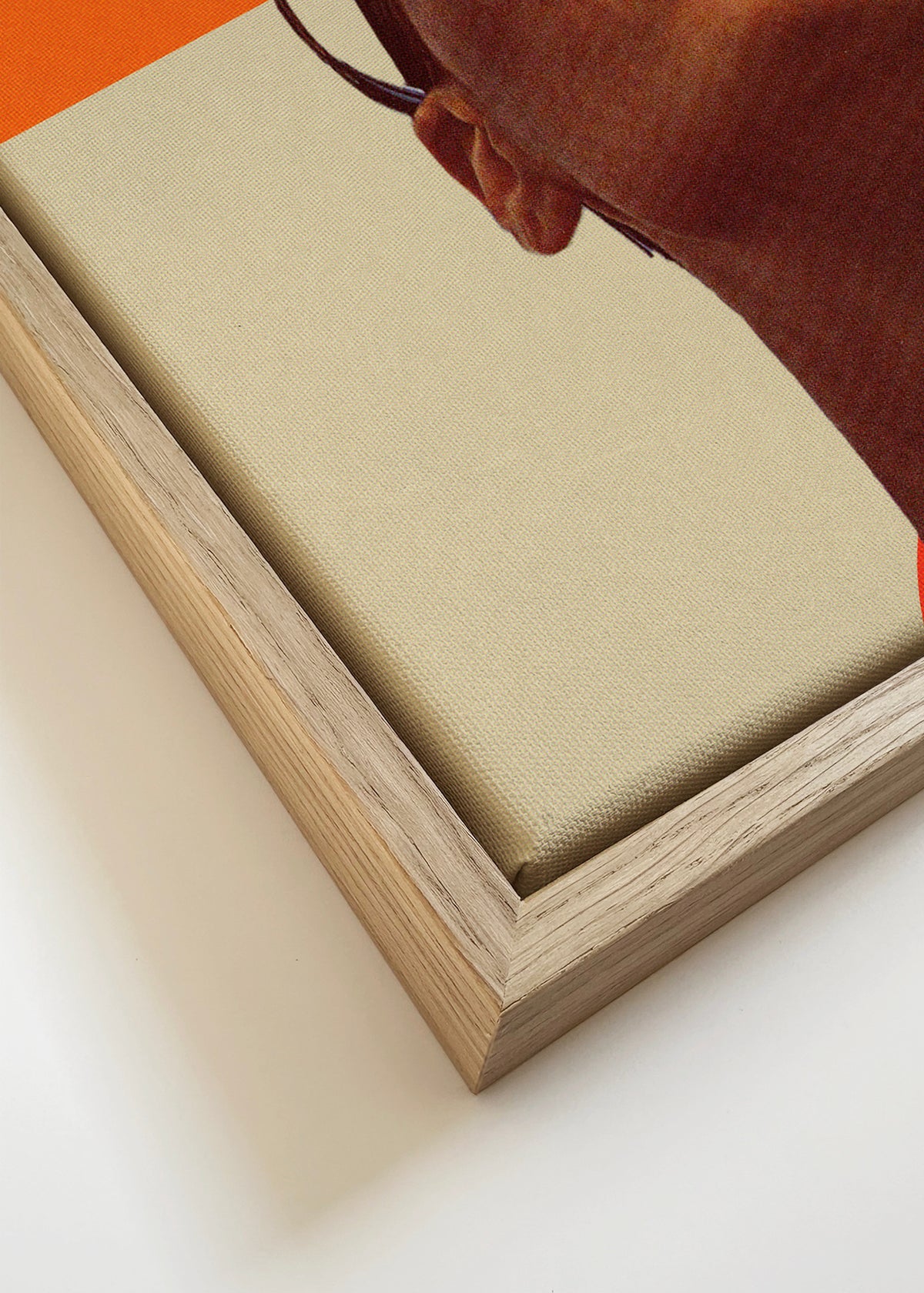 The Unexpected - Framed canvas detail