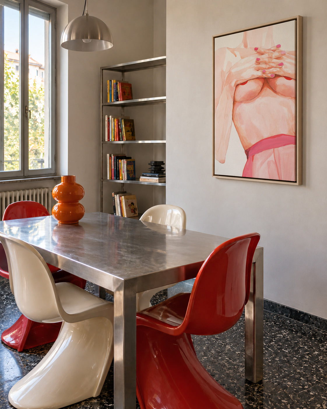 For myself - Framed canvas in an interior