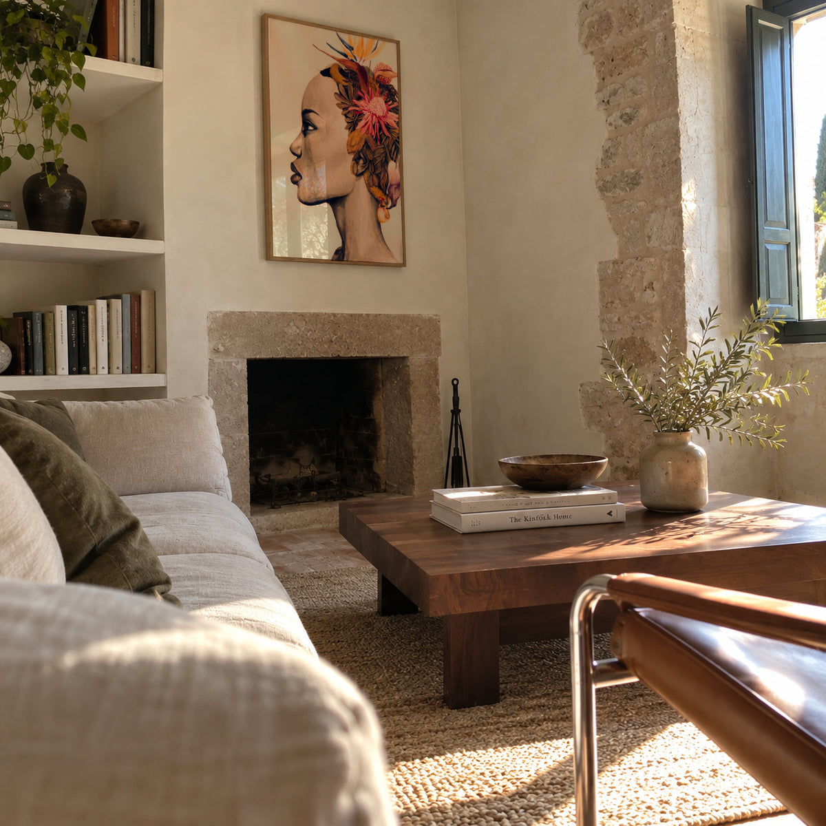 Africa - Framed poster in an interior