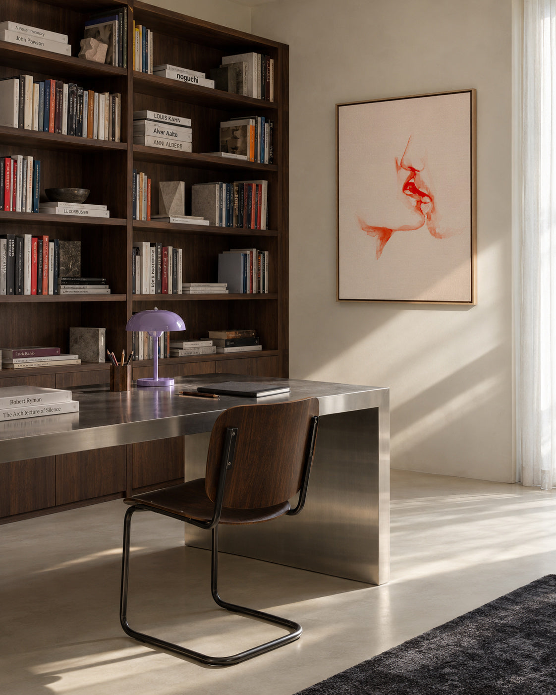 Desire - Framed canvas in an interior