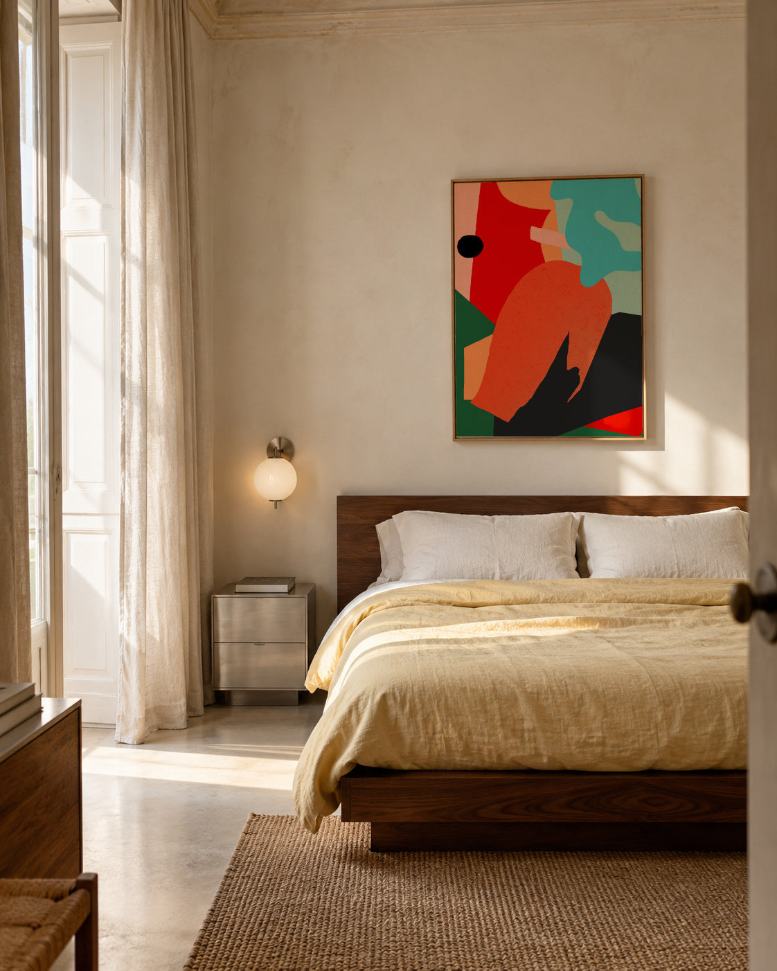 Ipioca - Framed canvas in an interior