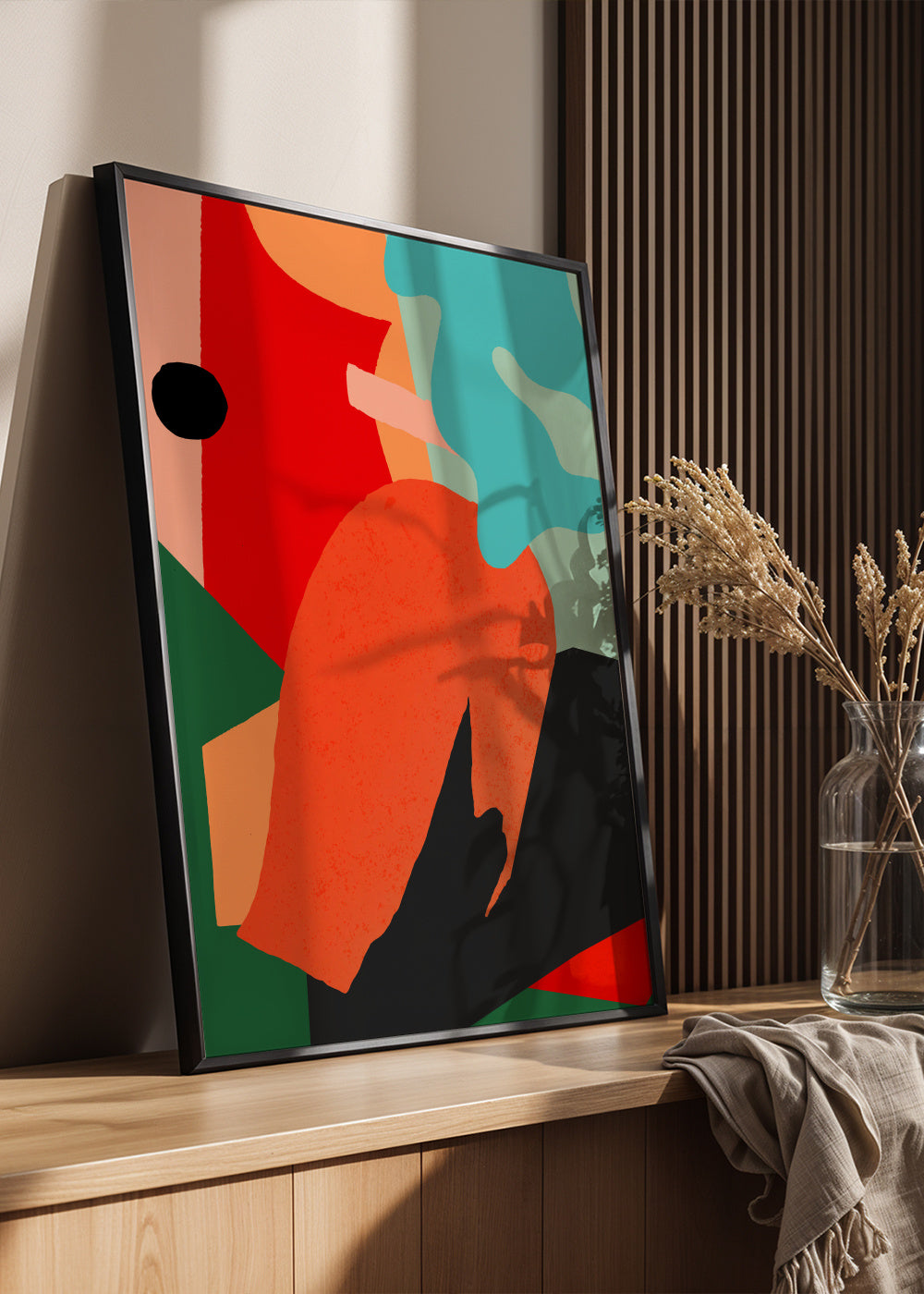 Ipioca - Framed poster in an interior