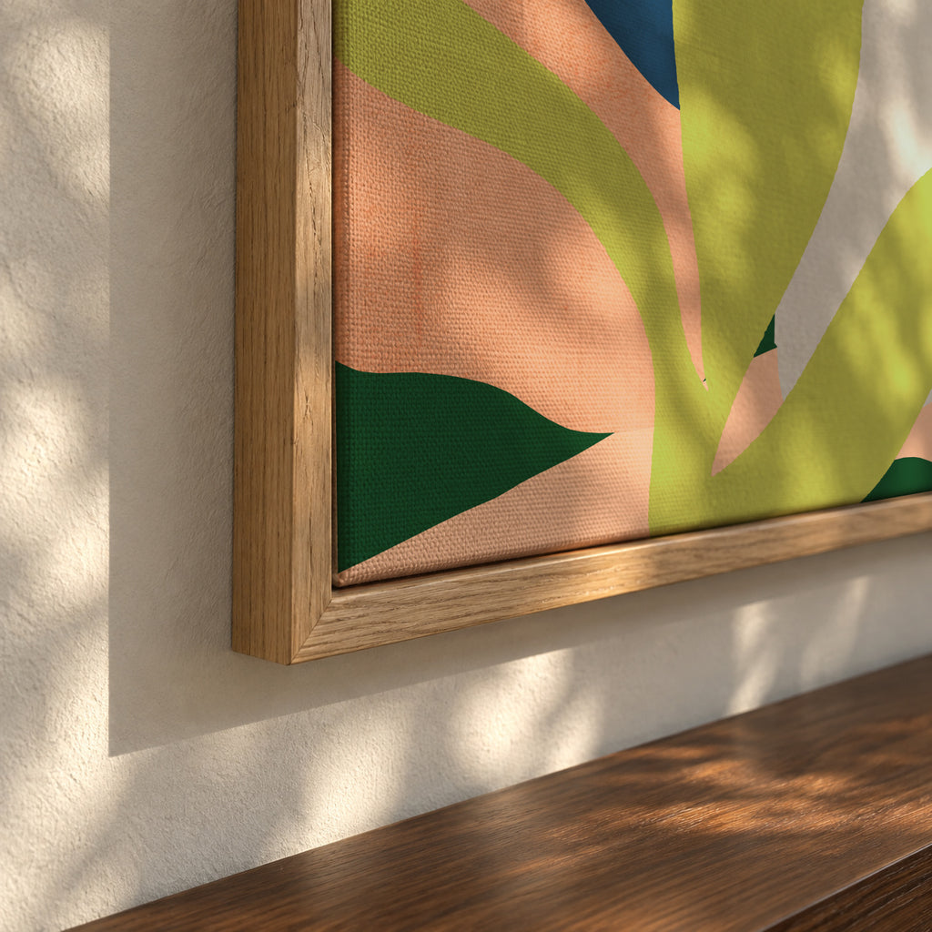 Ponta verde - Framed canvas detail