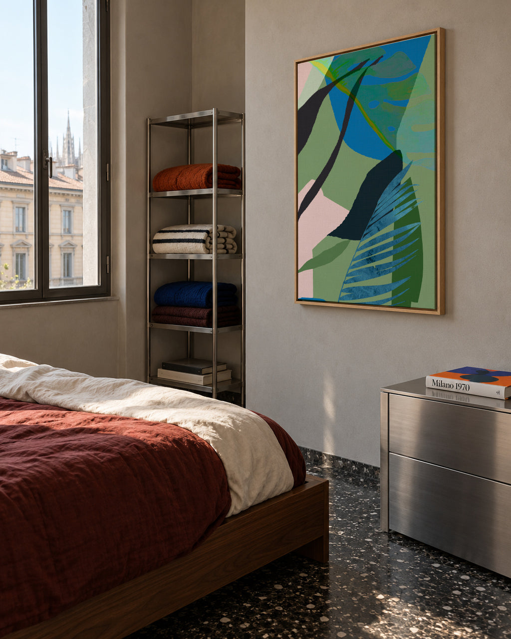 Maragogi - Framed canvas in an interior