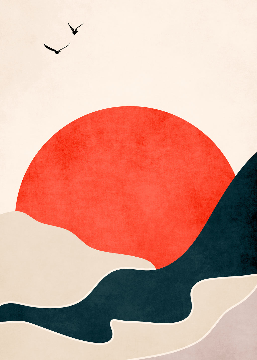 Drowning Sun - Unframed art print