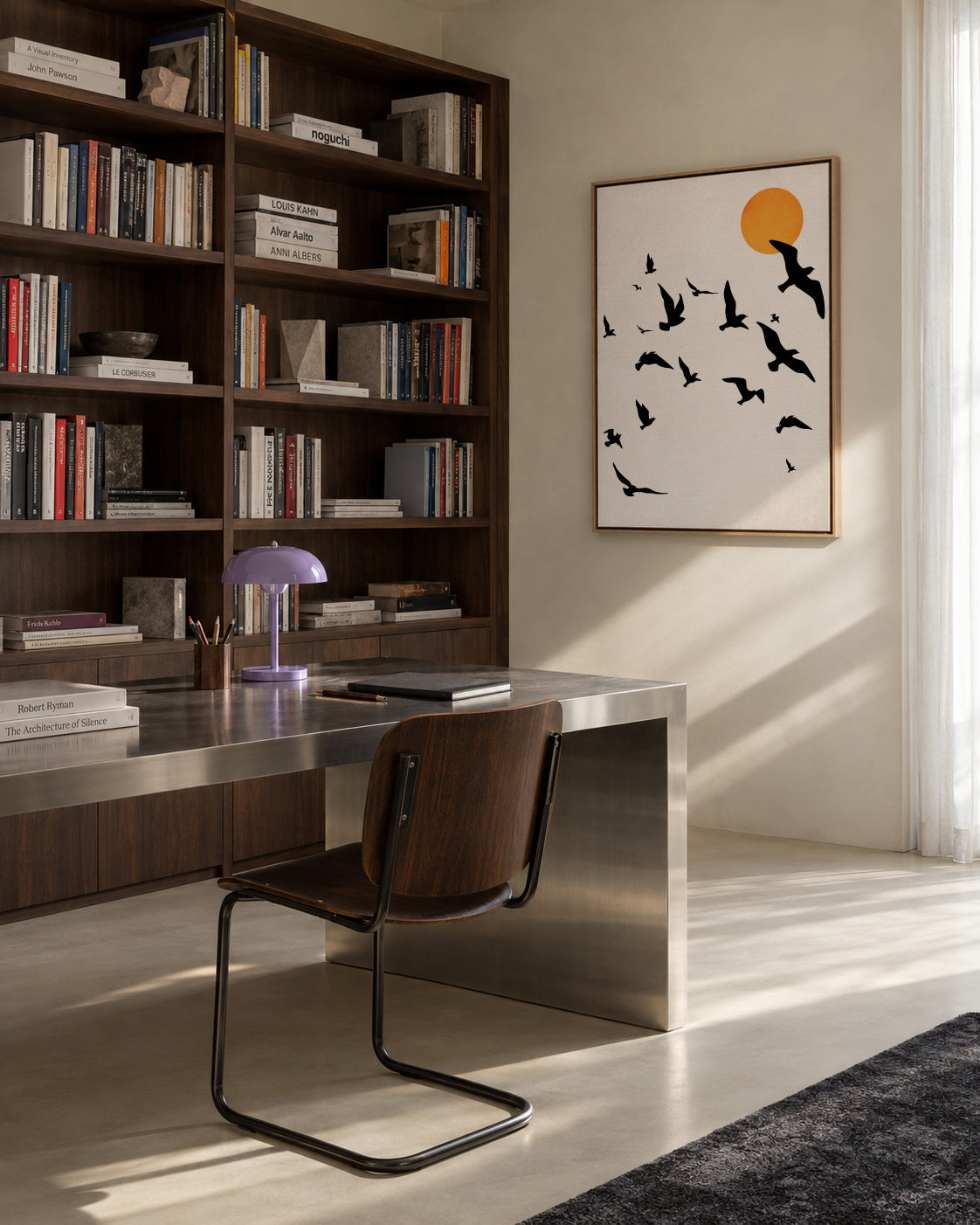 Up and Away - Framed canvas in an interior