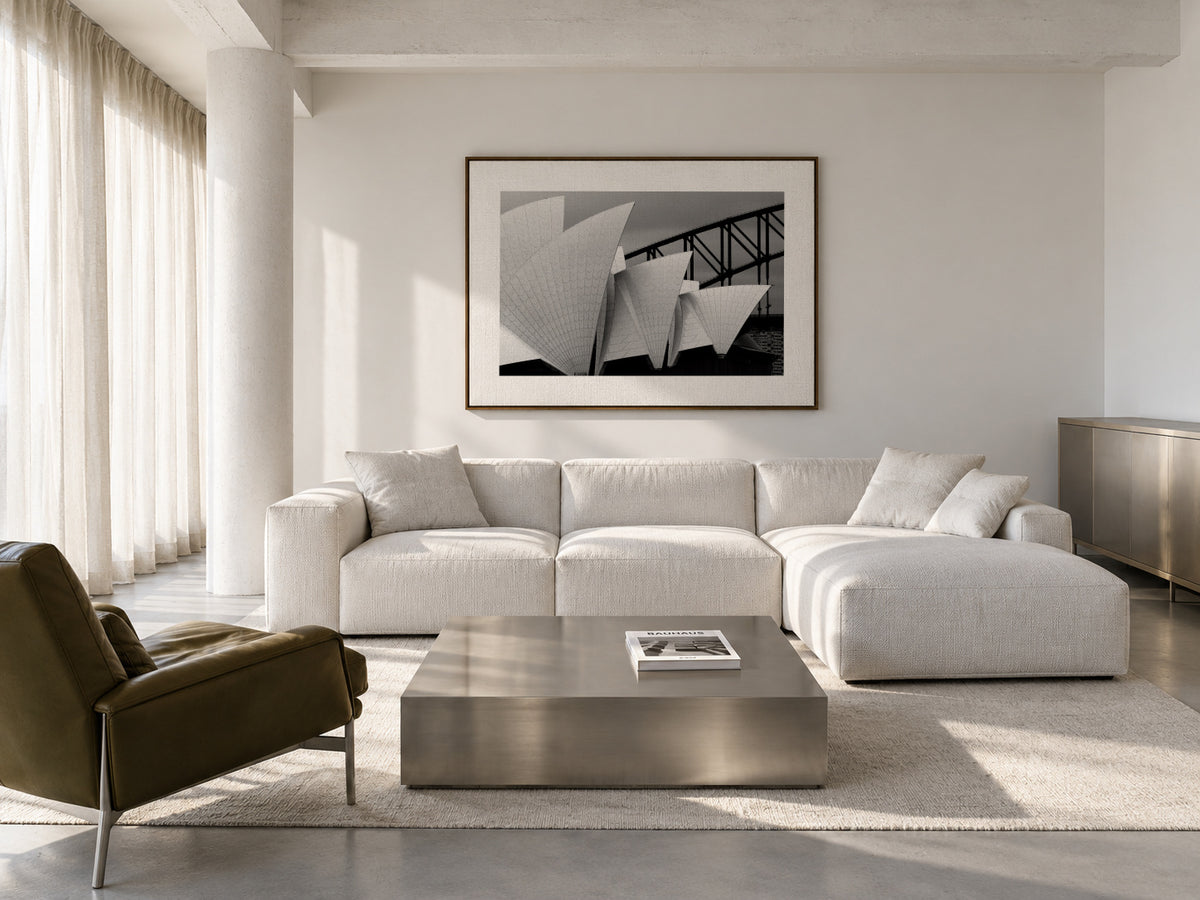 Opera house Sydney - Framed canvas in an interior
