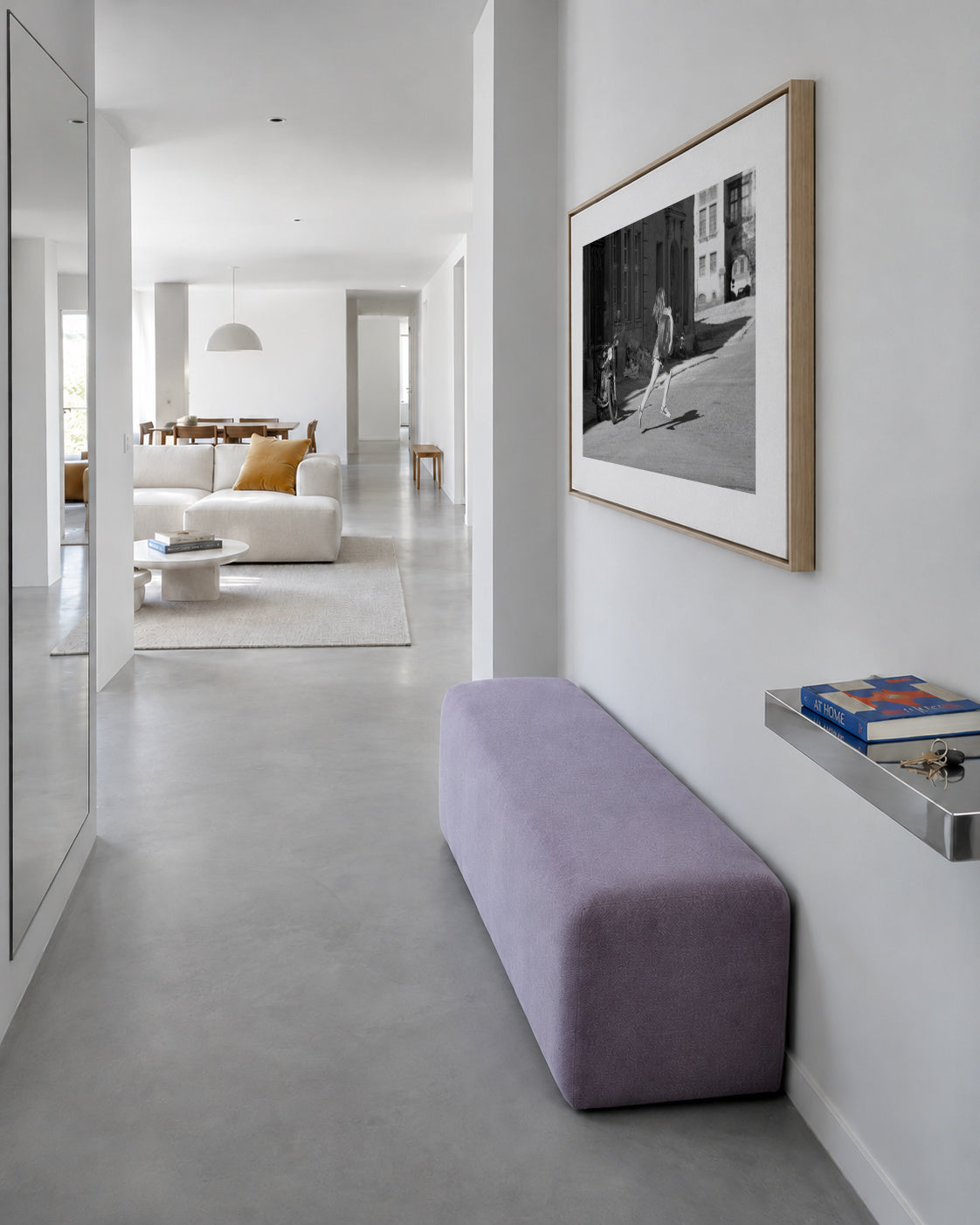 Freedom from the series Childhoods - Framed canvas in an interior