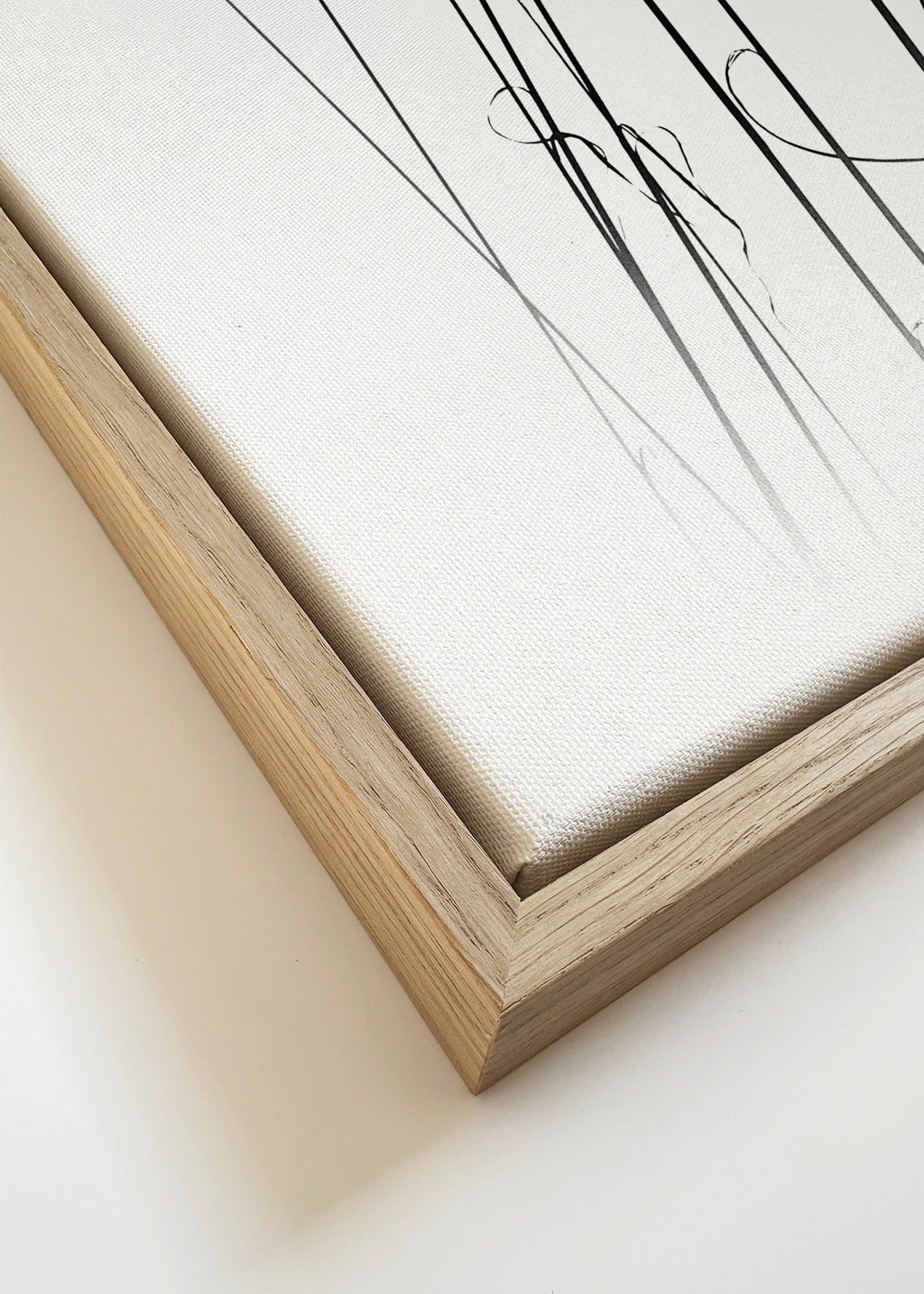 a sabbatical - Framed canvas detail