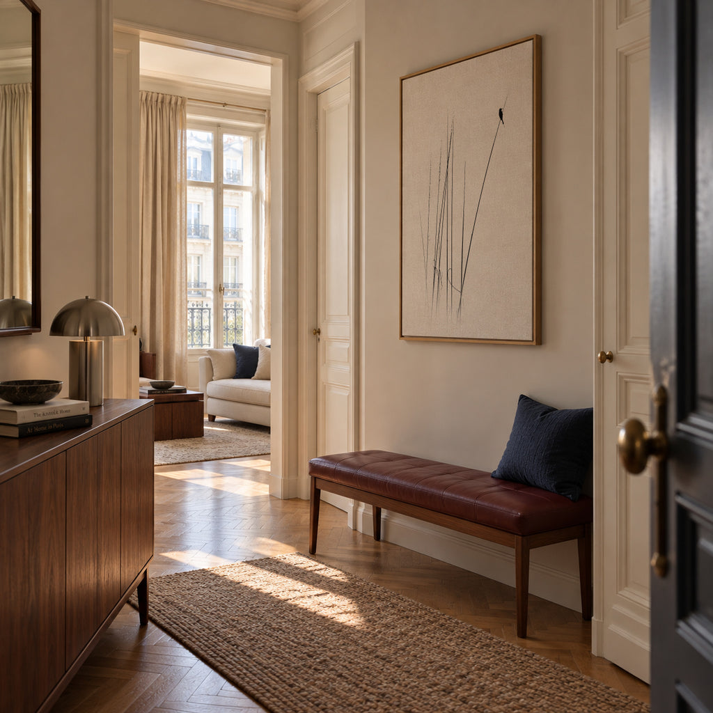 a sabbatical - Framed canvas in an interior